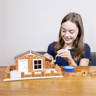 Building set - summer cottage - 130 pieces